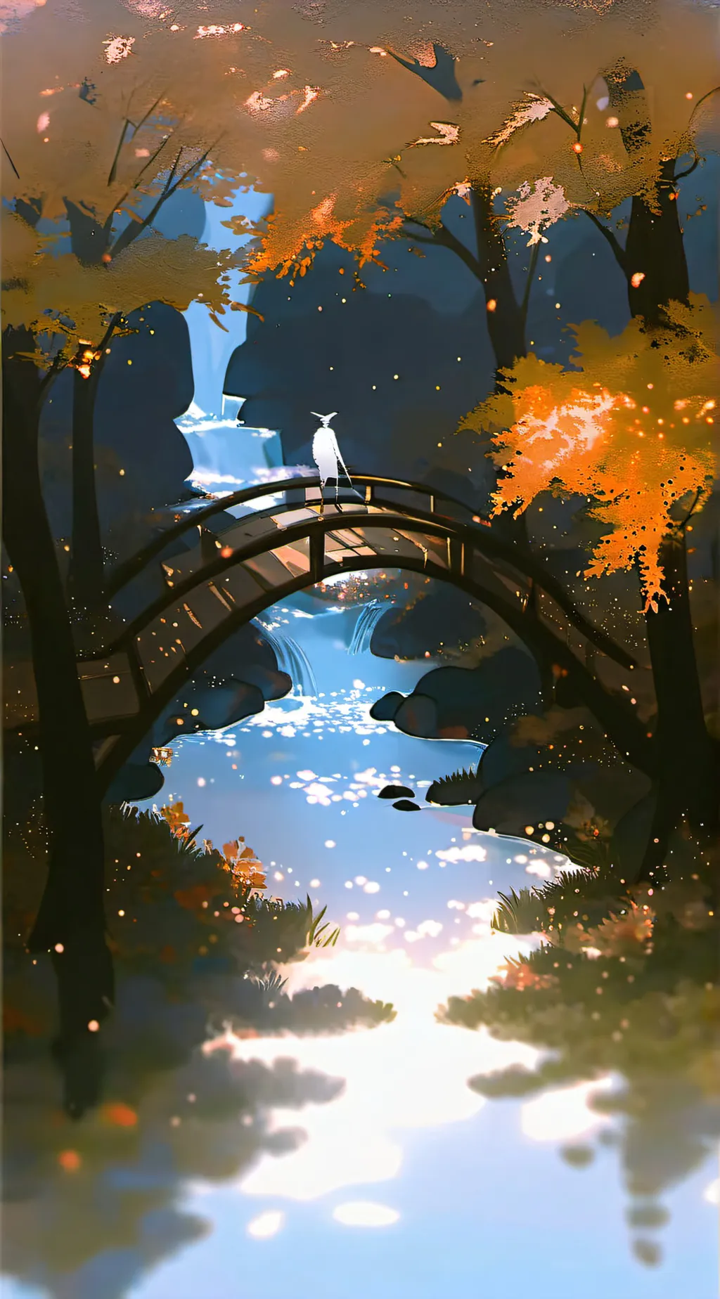 ai character: everything is a Se background