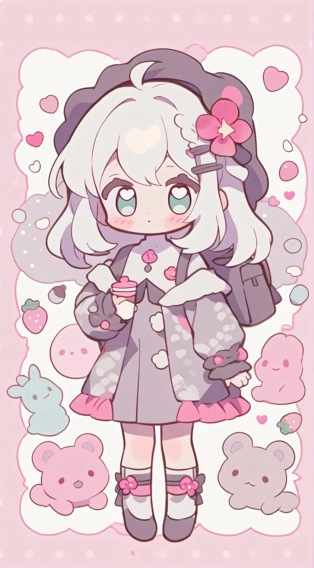 ai character: Lila background