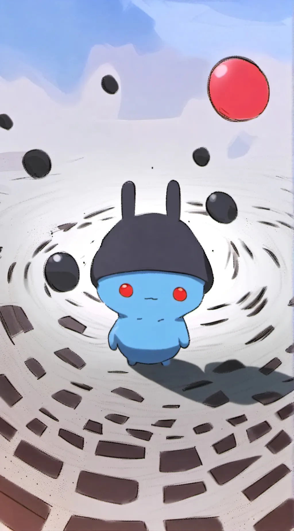 ai character: Catbug background