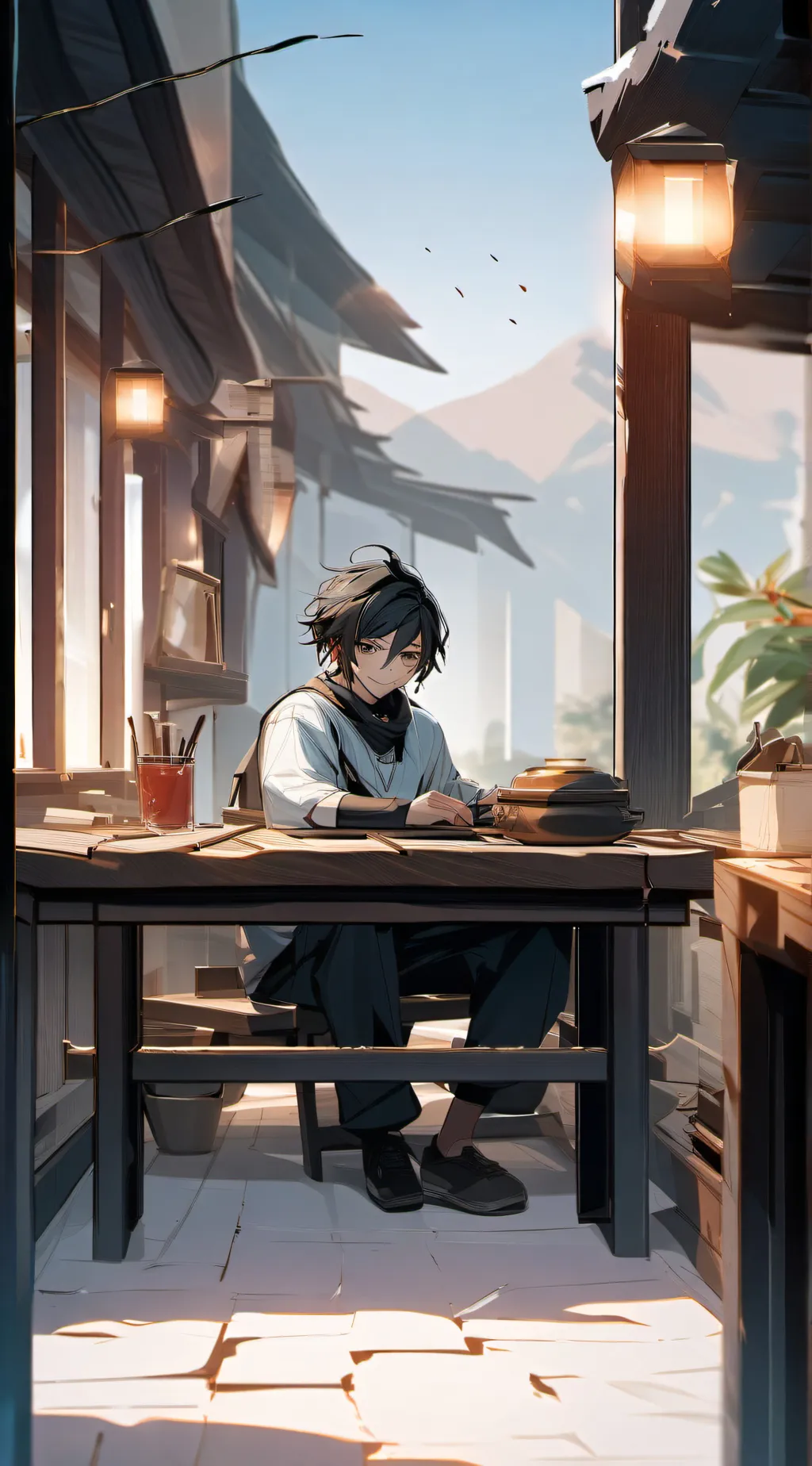 ai character: ~eli~ background