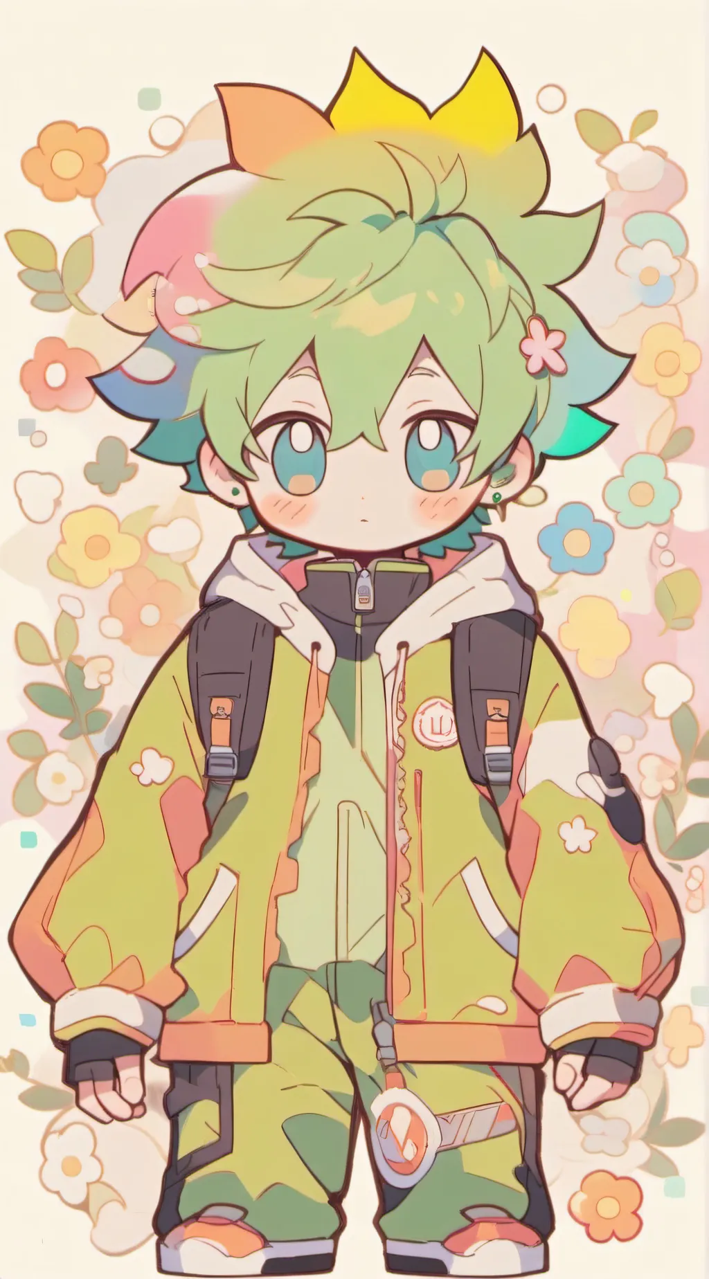 ai character: Dandy background