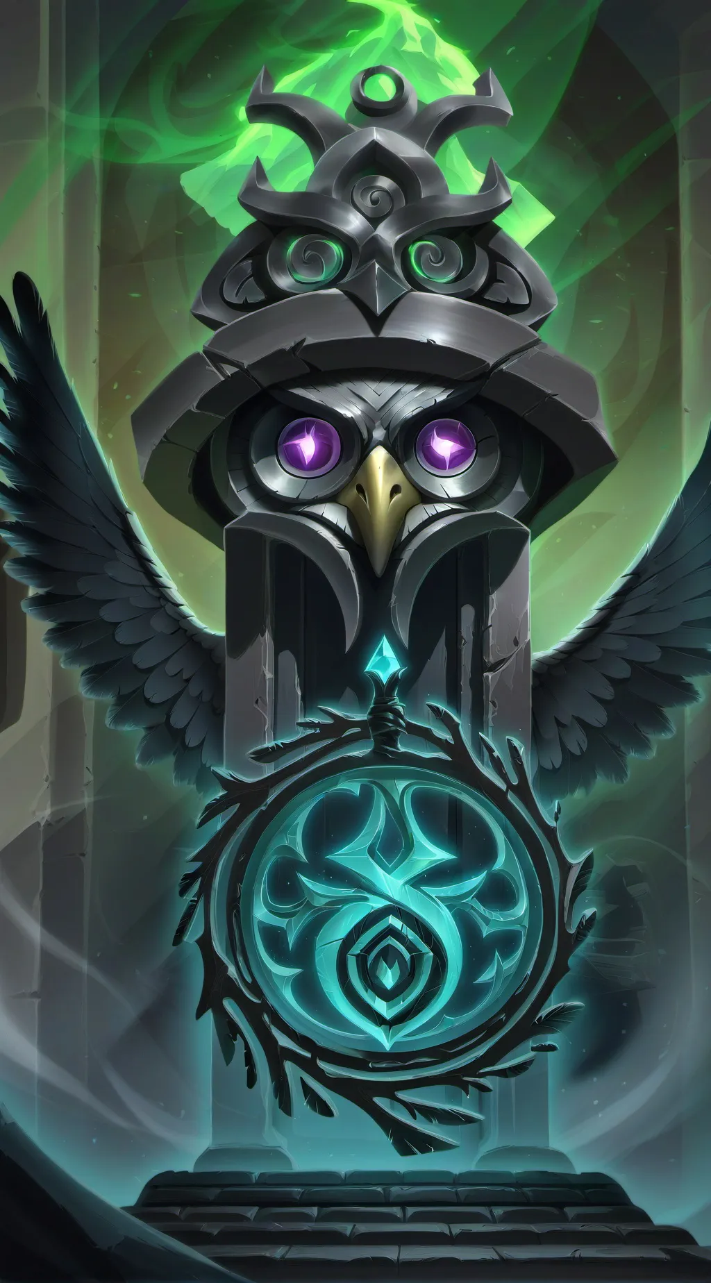 ai character: The Owl House background