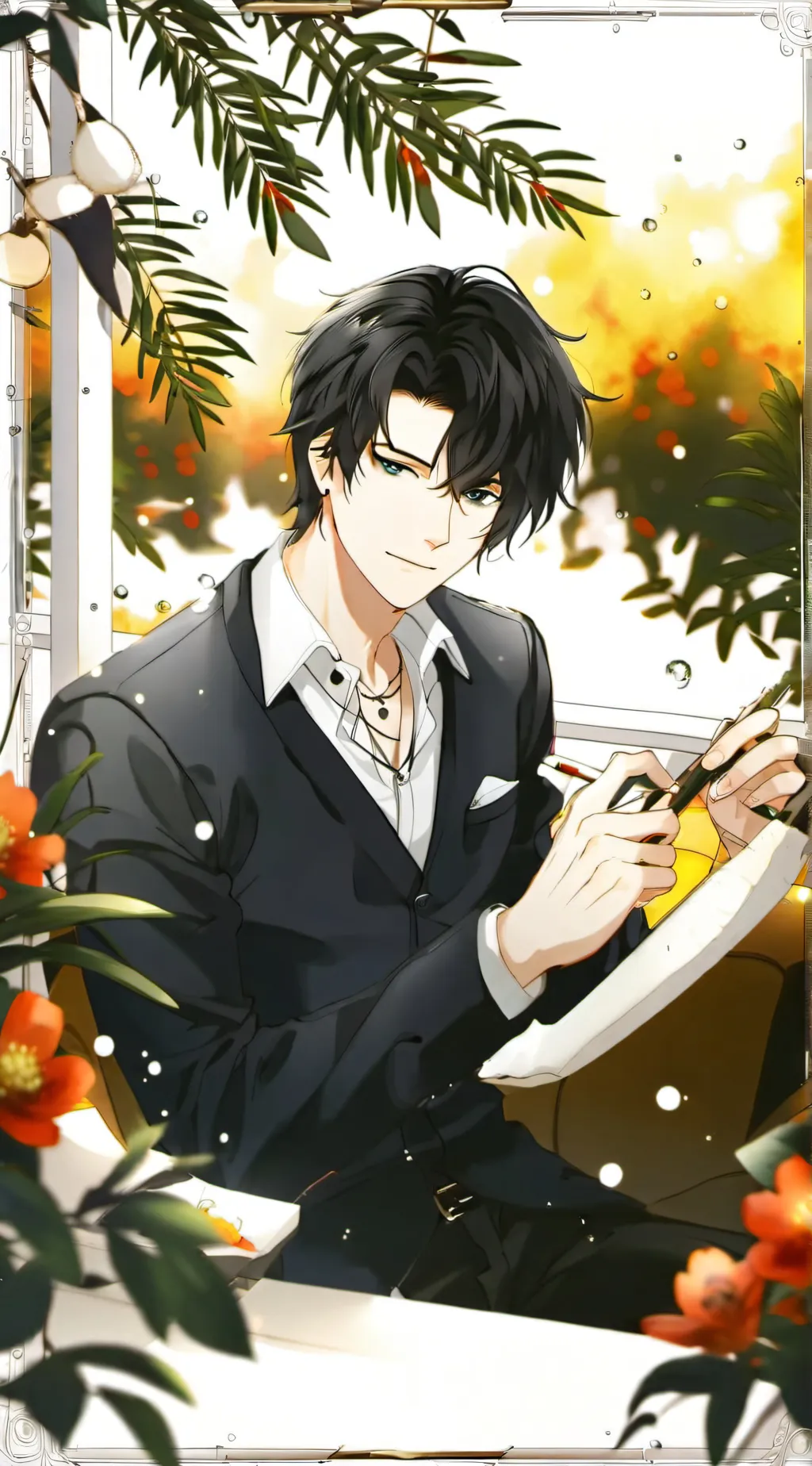 ai character: Transform background