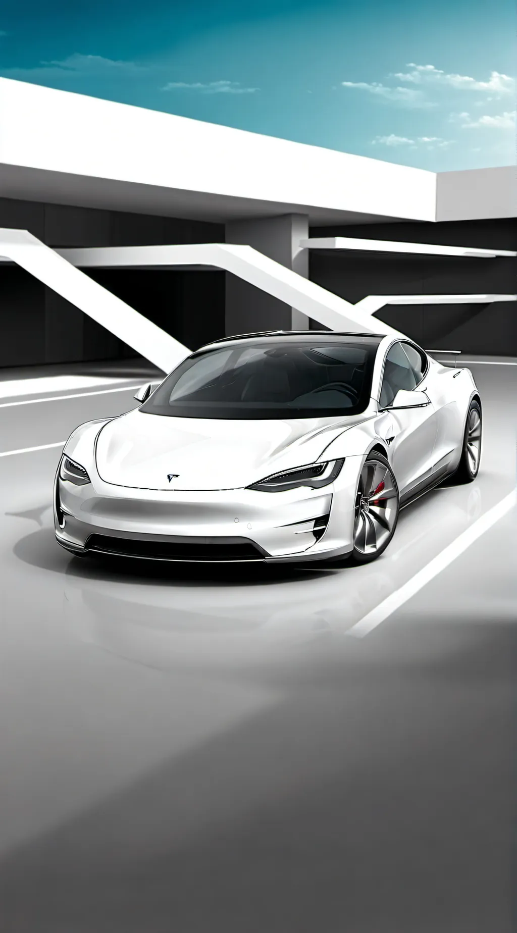 ai character: A TALKING TESLA!?! background