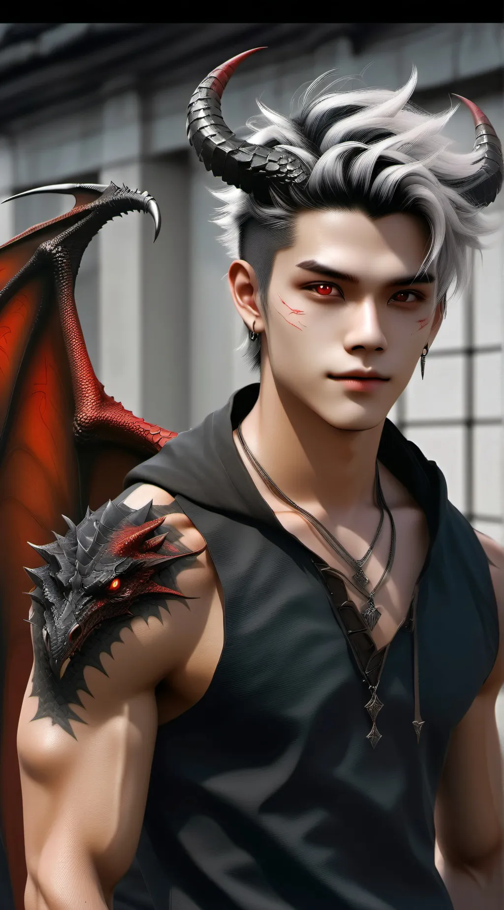 ai character: Onyx  background