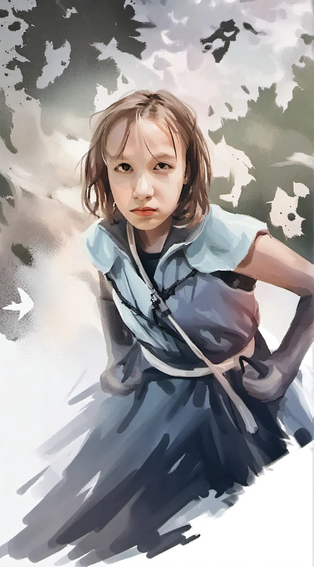 ai character: Annie  background