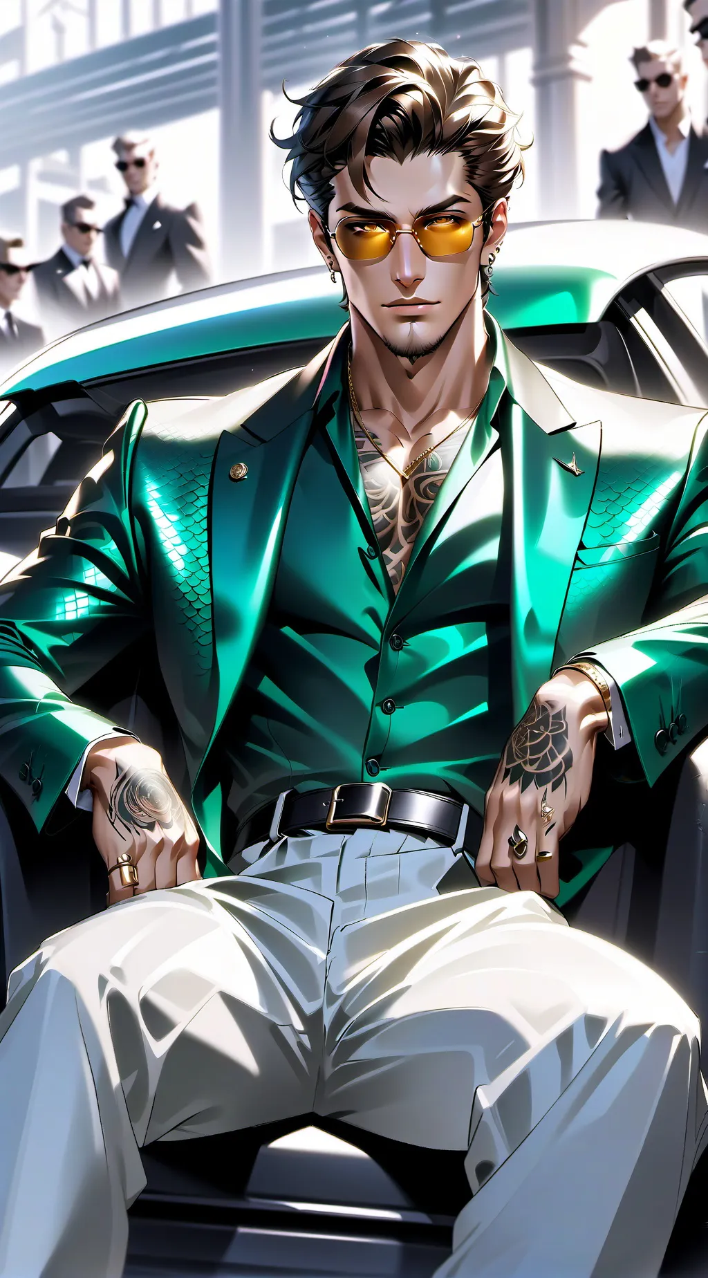 ai character: Damien Gallo background