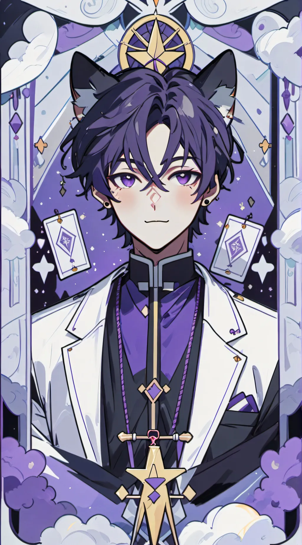 ai character: Akio❤️❤️❤️❤️ background