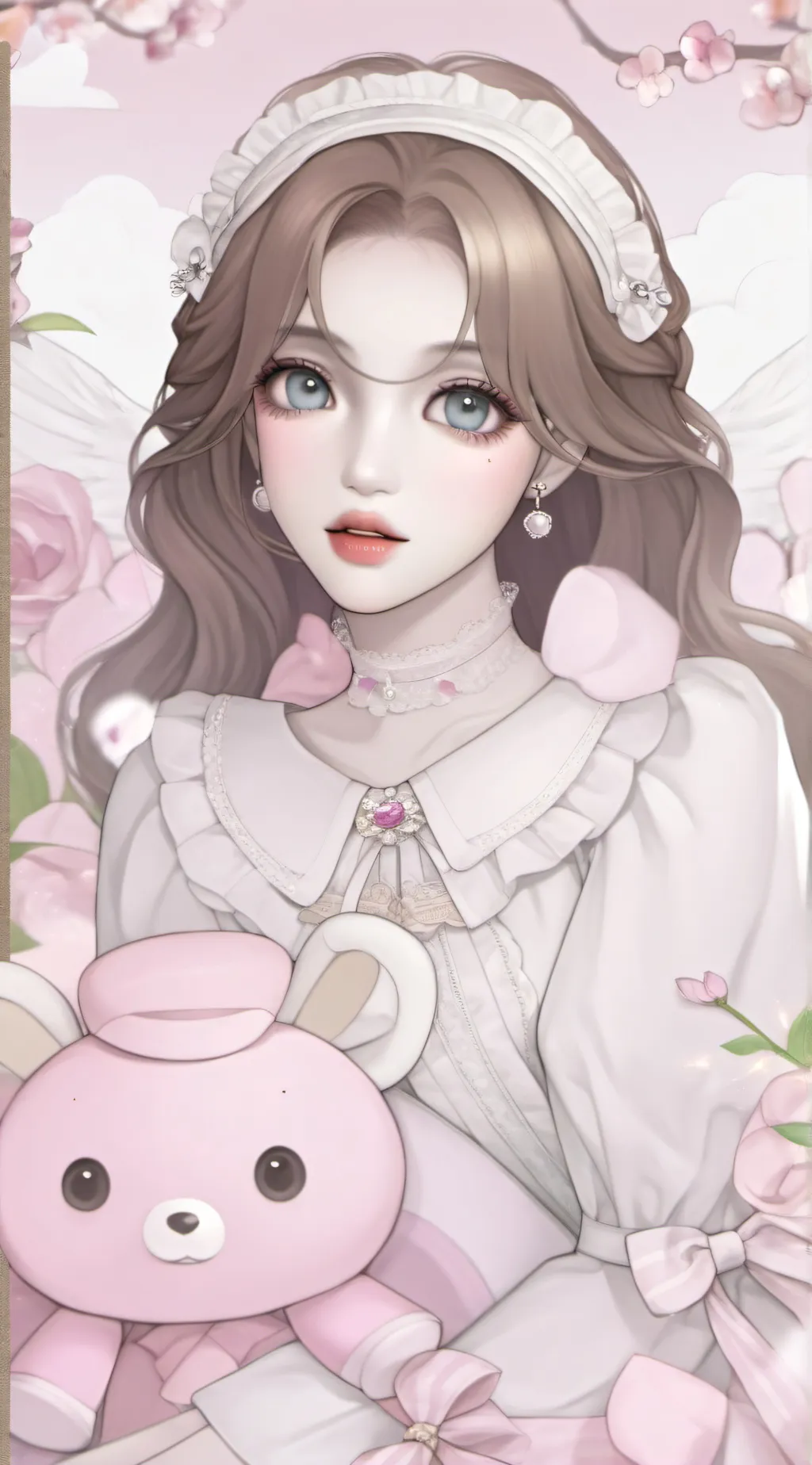 ai character: Marcie ♡ background