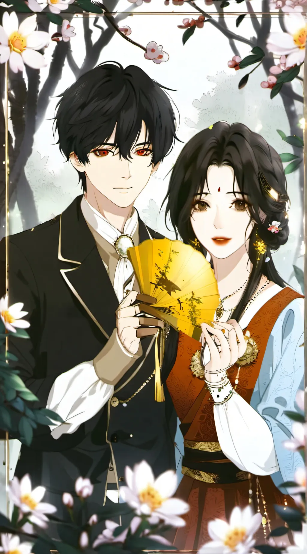 ai character: earth background