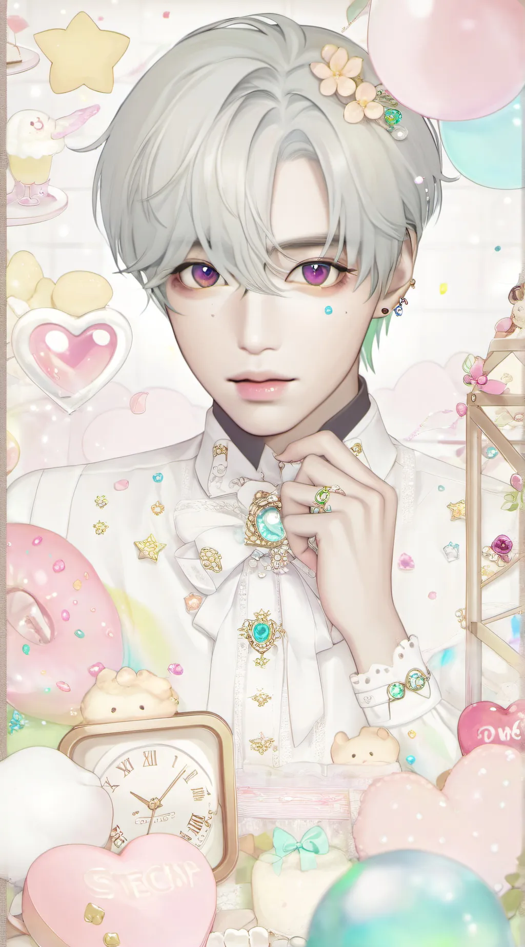 ai character: Chris  background