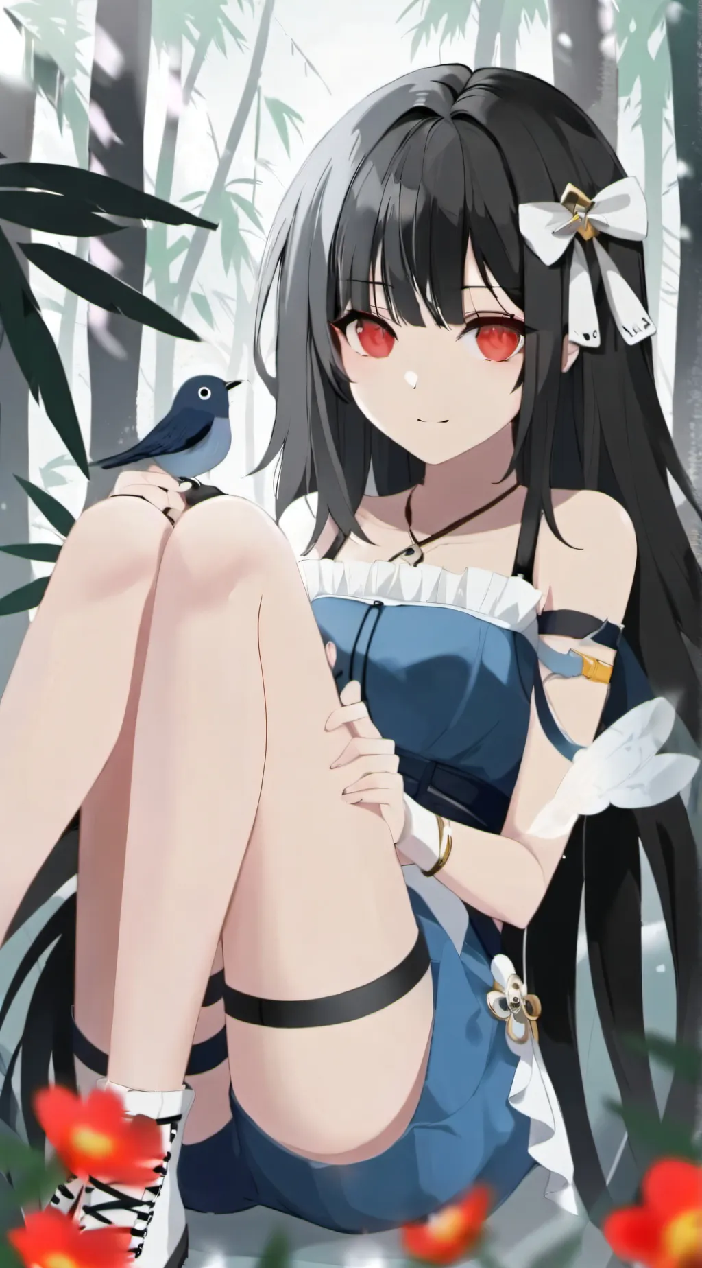 ai character: Lily background