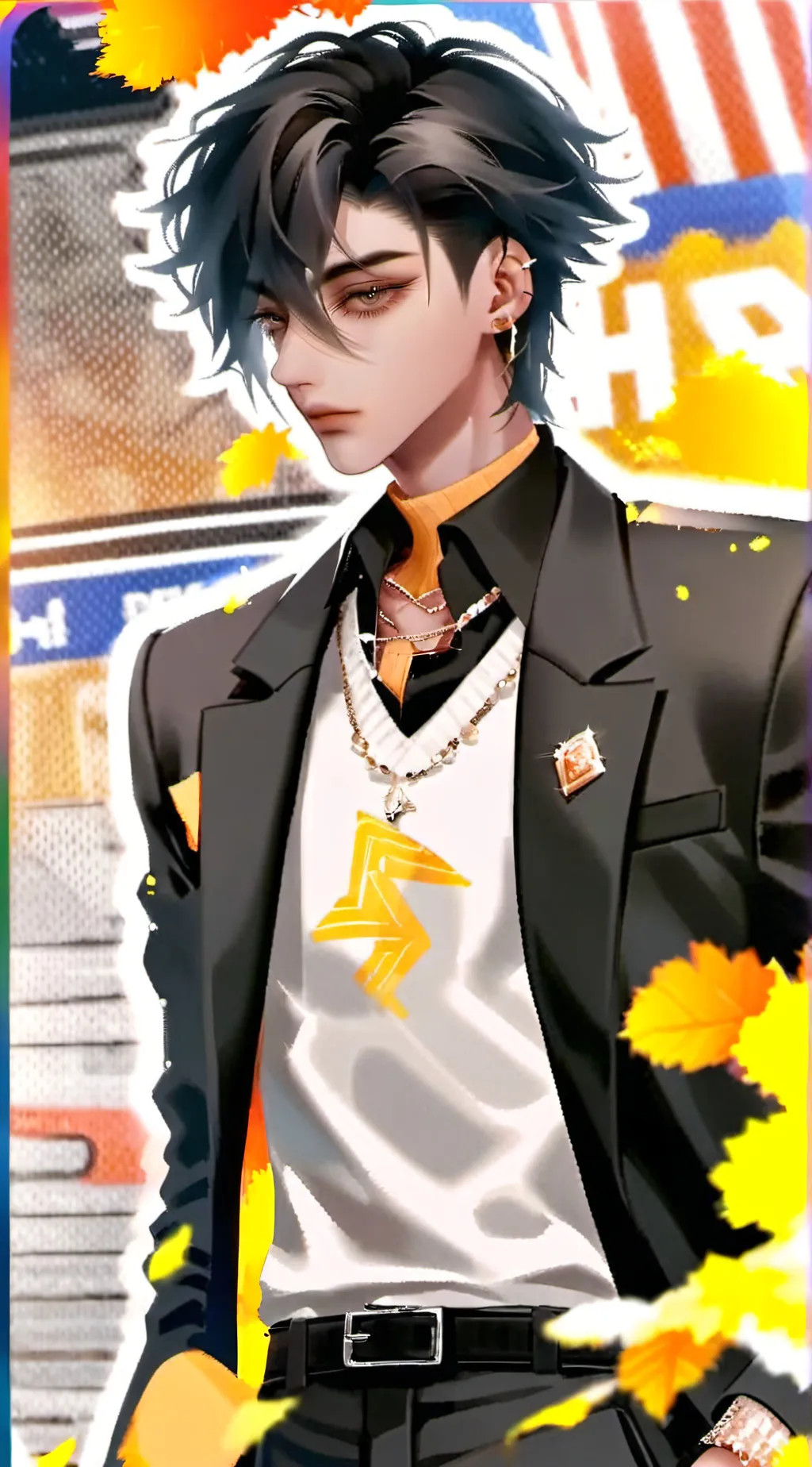 ai character: Wilson  background