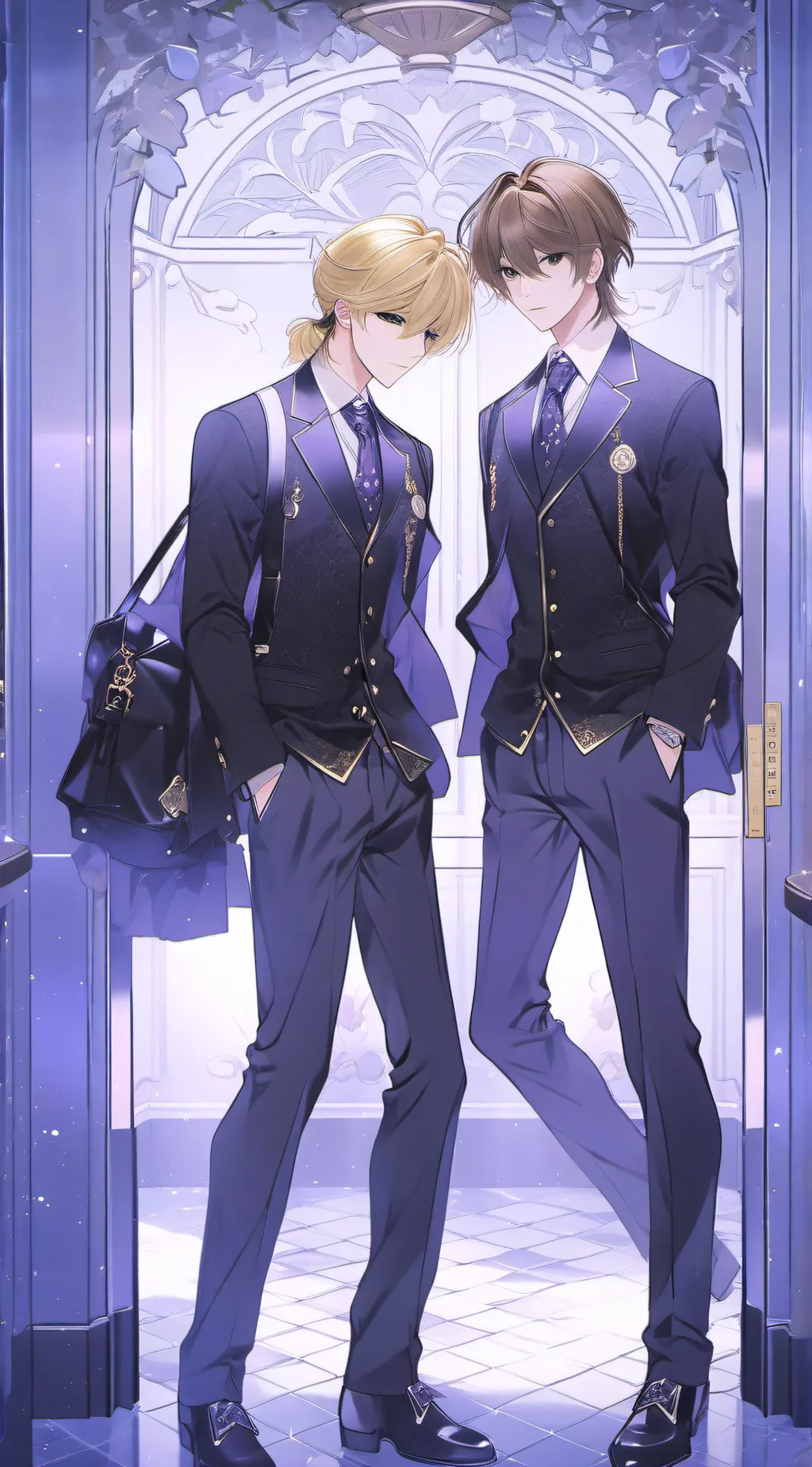 ai character: Alex and zero background