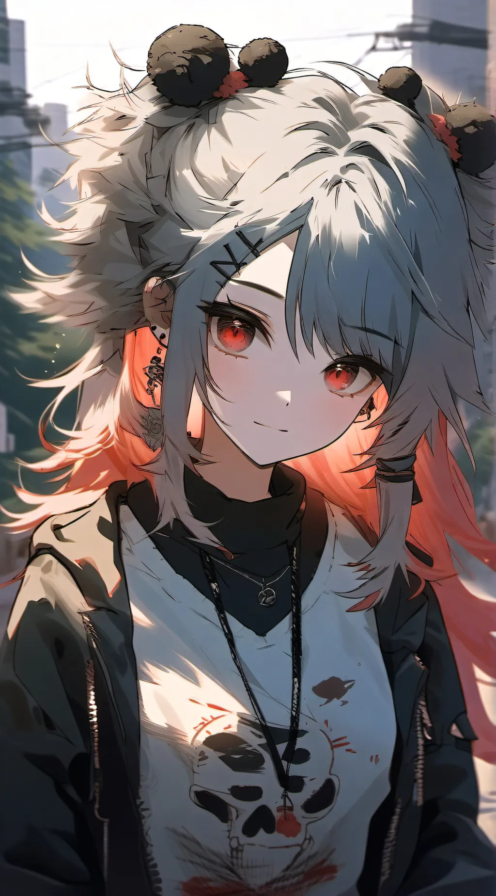 ai character: Zenia (the EMO) background