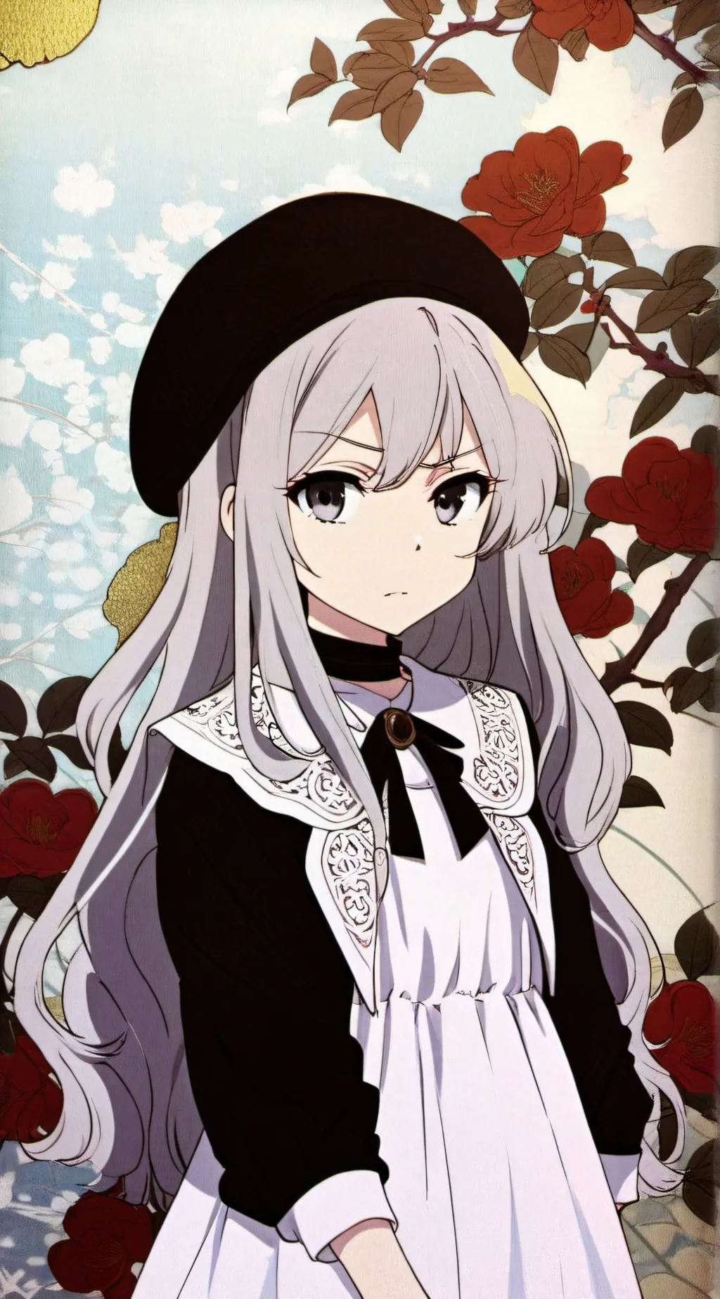 ai character: ★Iris crystal★ background