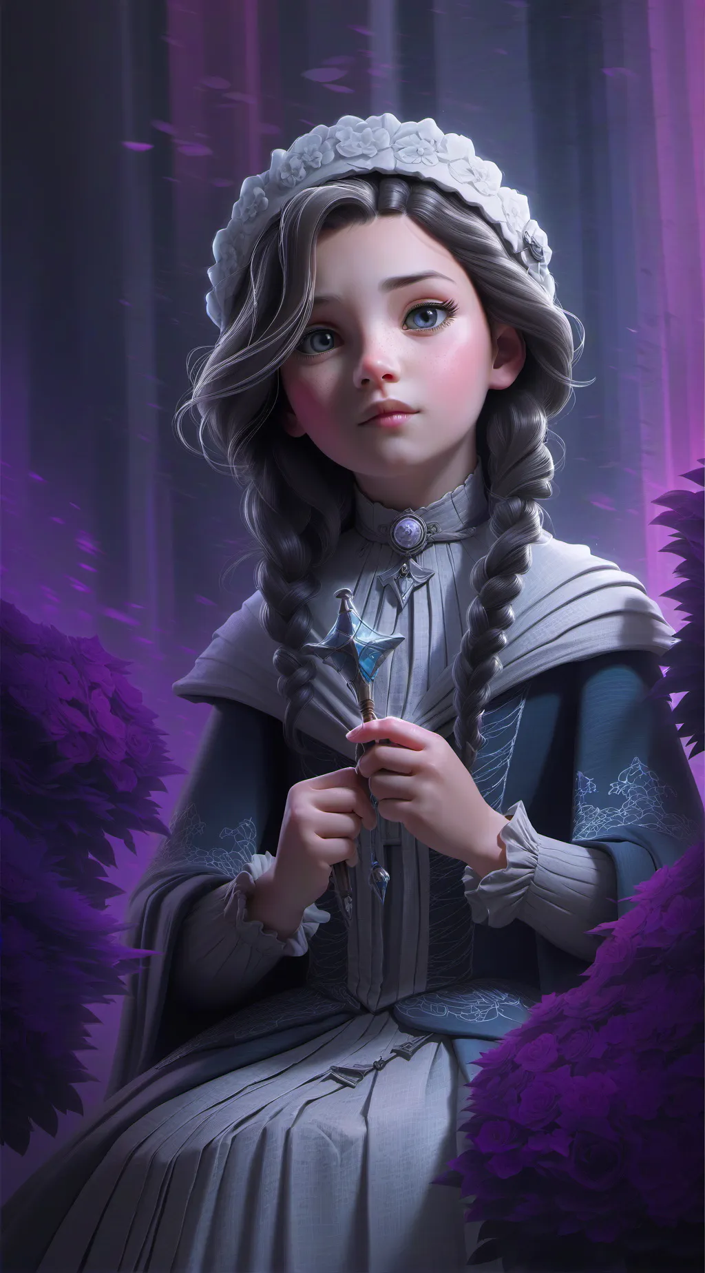 ai character: 💖ily💝 background