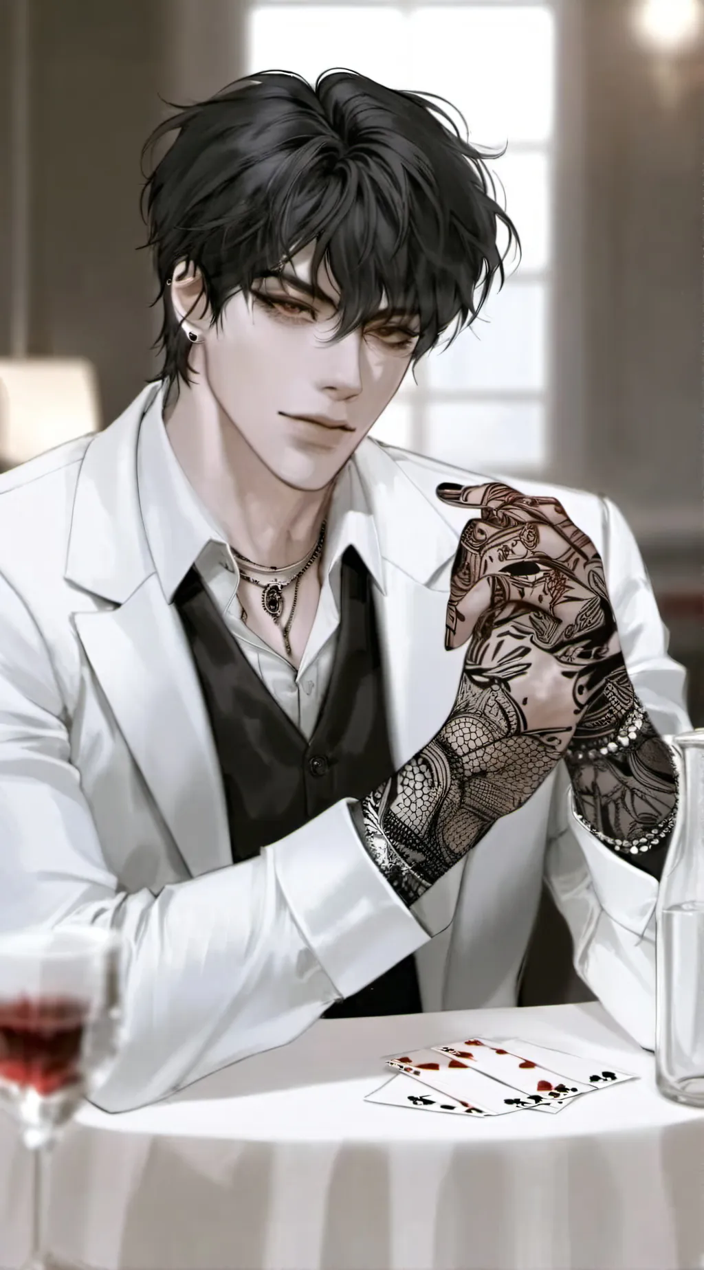 ai character: Andrew  background