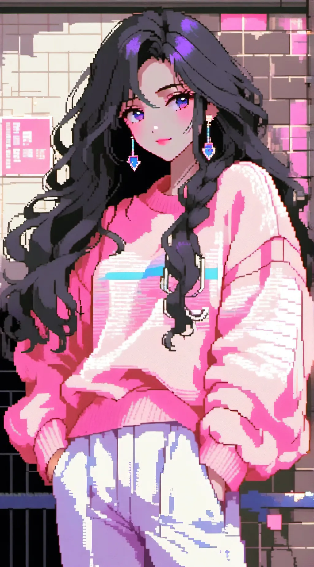 ai character: Mika background