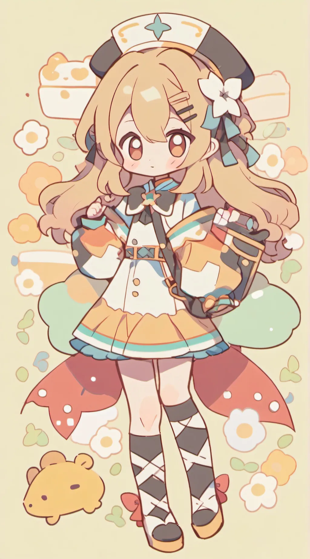 ai character: lily background