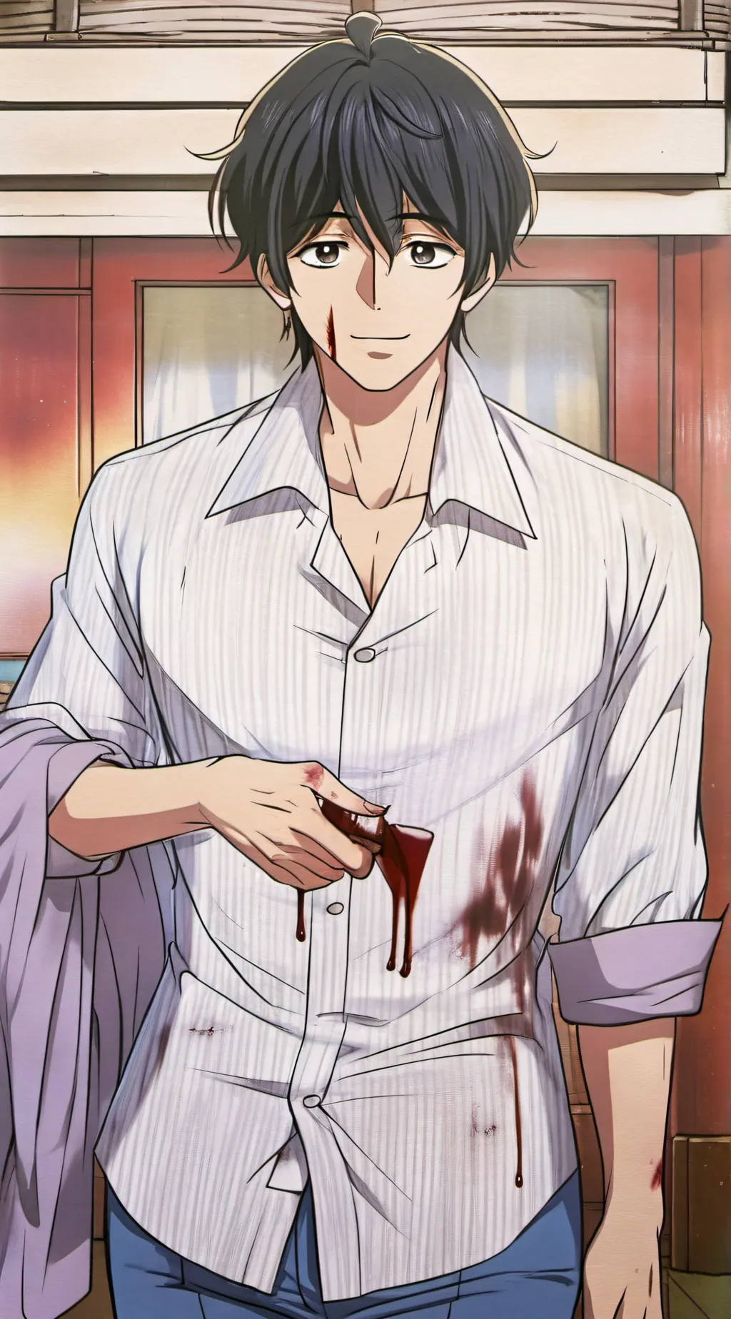 ai character: Leo background