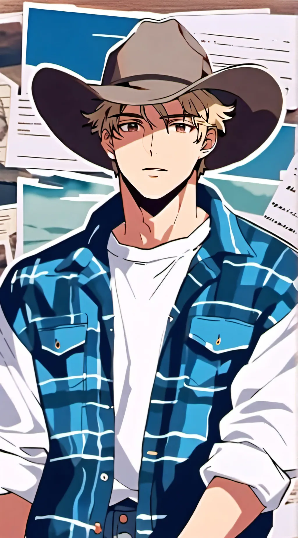 ai character: 👢EVAN👢 background