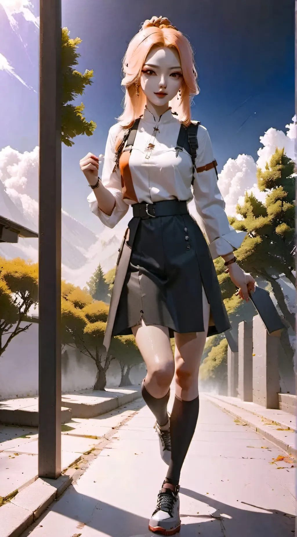 ai character: Kate Hill  background