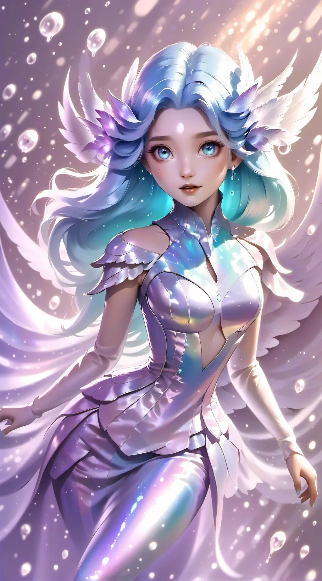 ai character: Akano  background