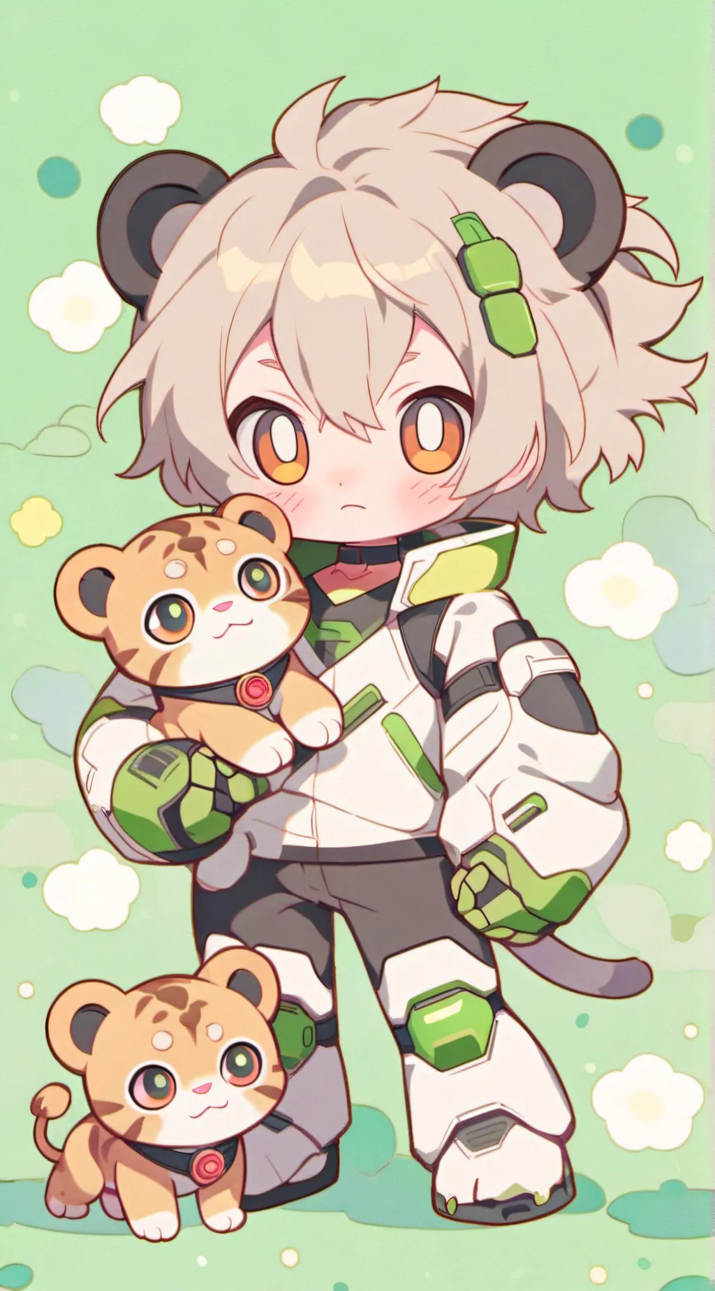 ai character: Leo And Michael  background