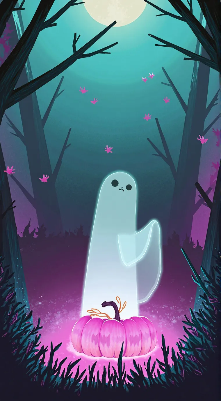 ai character: MHA Halloween background