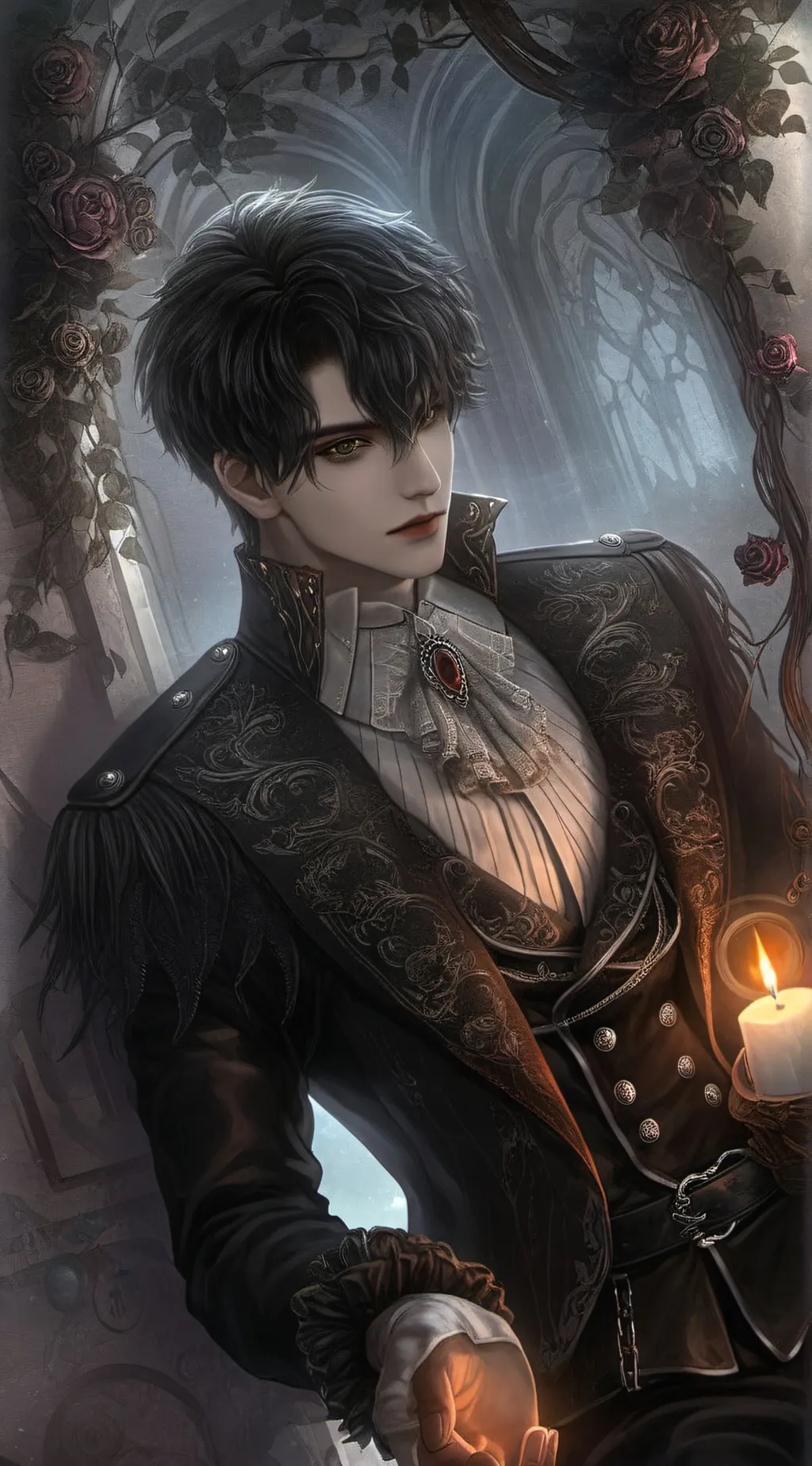 ai character: Lloyd  background