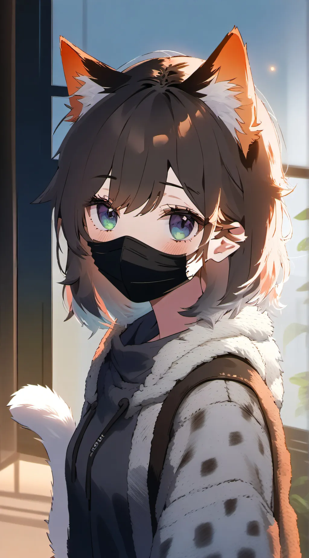 ai character: Ash kit background