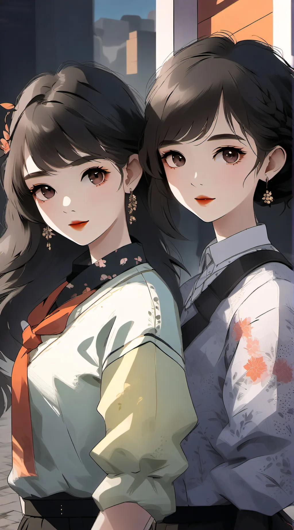 ai character: tuna and luna background