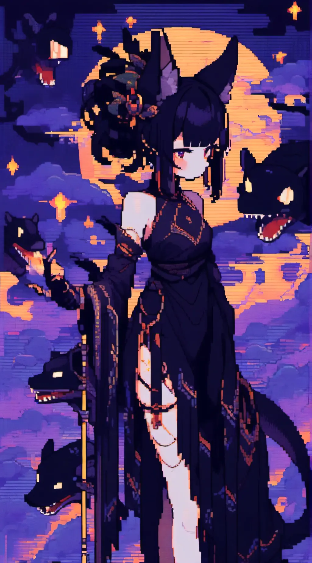 ai character: Kiyoko Sashimi  background