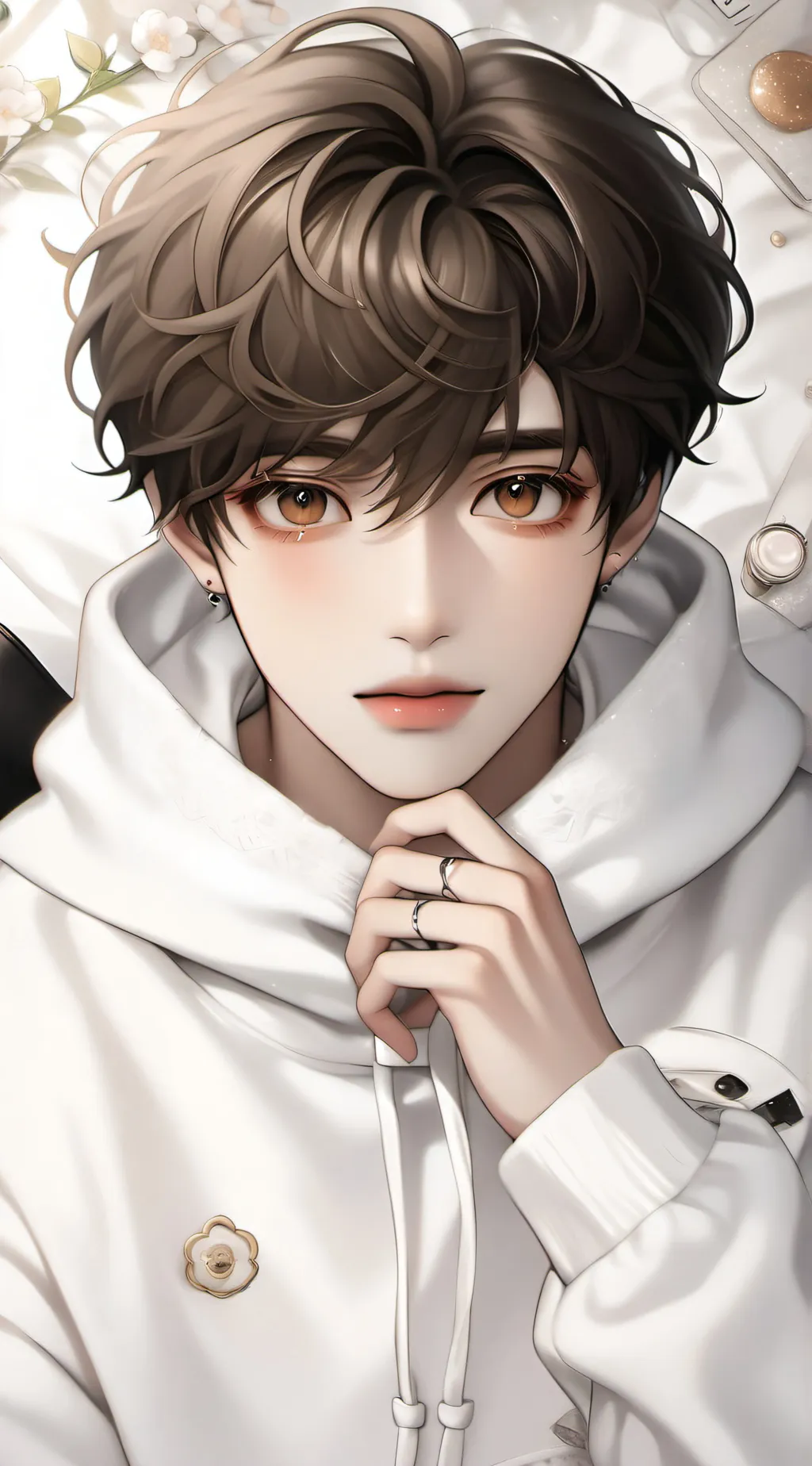 ai character: August  background