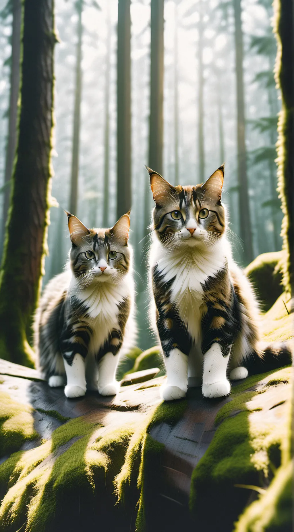 ai character: Warrior cats!! background