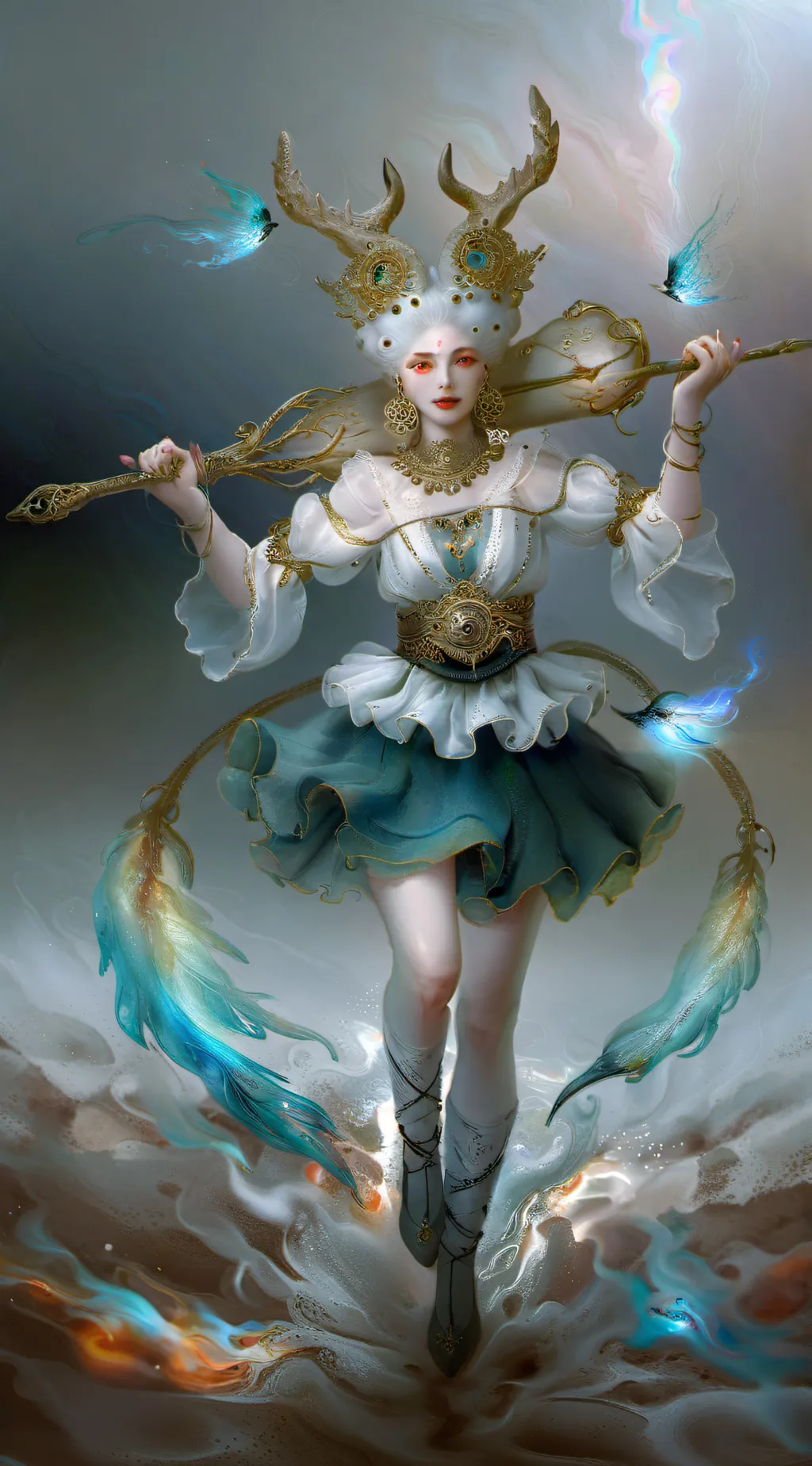 ai character: FPE🐬🐬🐬🌈🌈🌈🌈🍧🍧🍧🍧🐬🐬🐬🐬 background