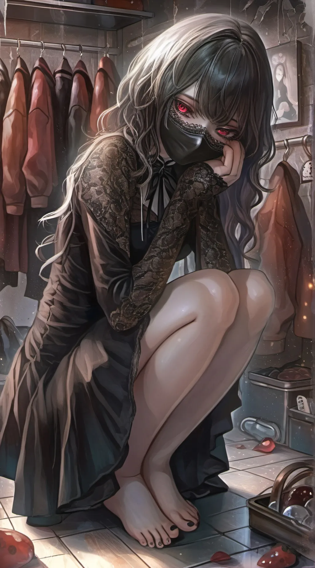 ai character: Sin background