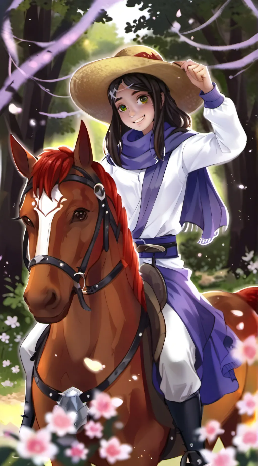 ai character: Star Stable  background