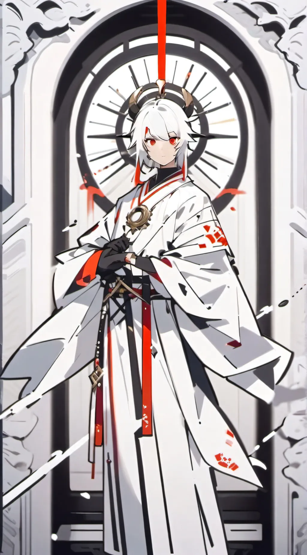 ai character: *ray* background