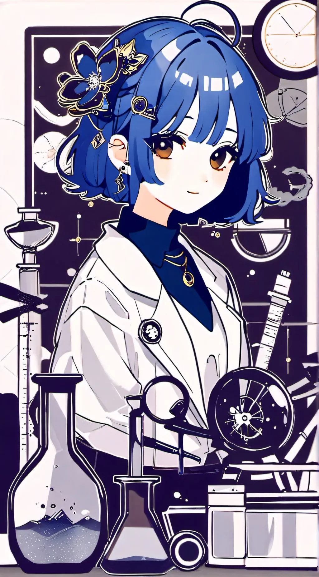 ai character: Evelyn background