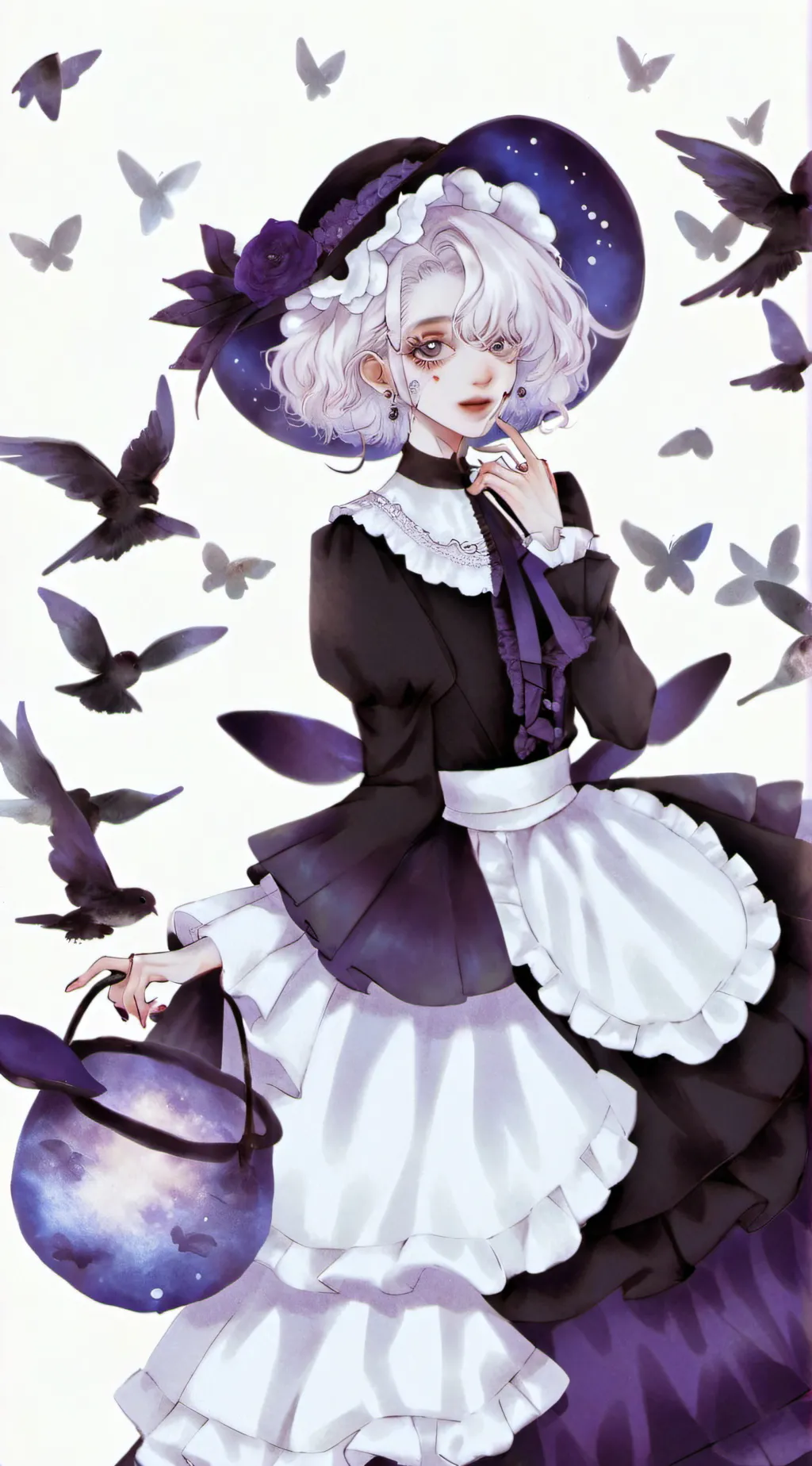 ai character: Beatrice<3 background