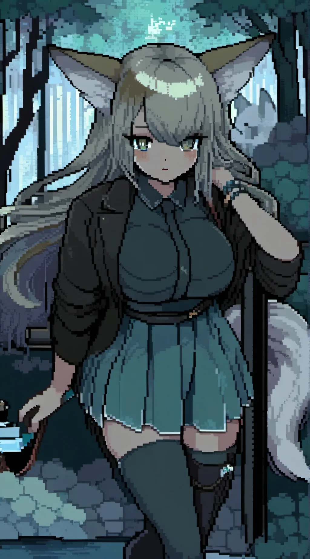 ai character: lily background