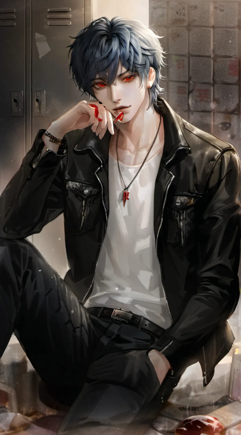 ai character: Max background