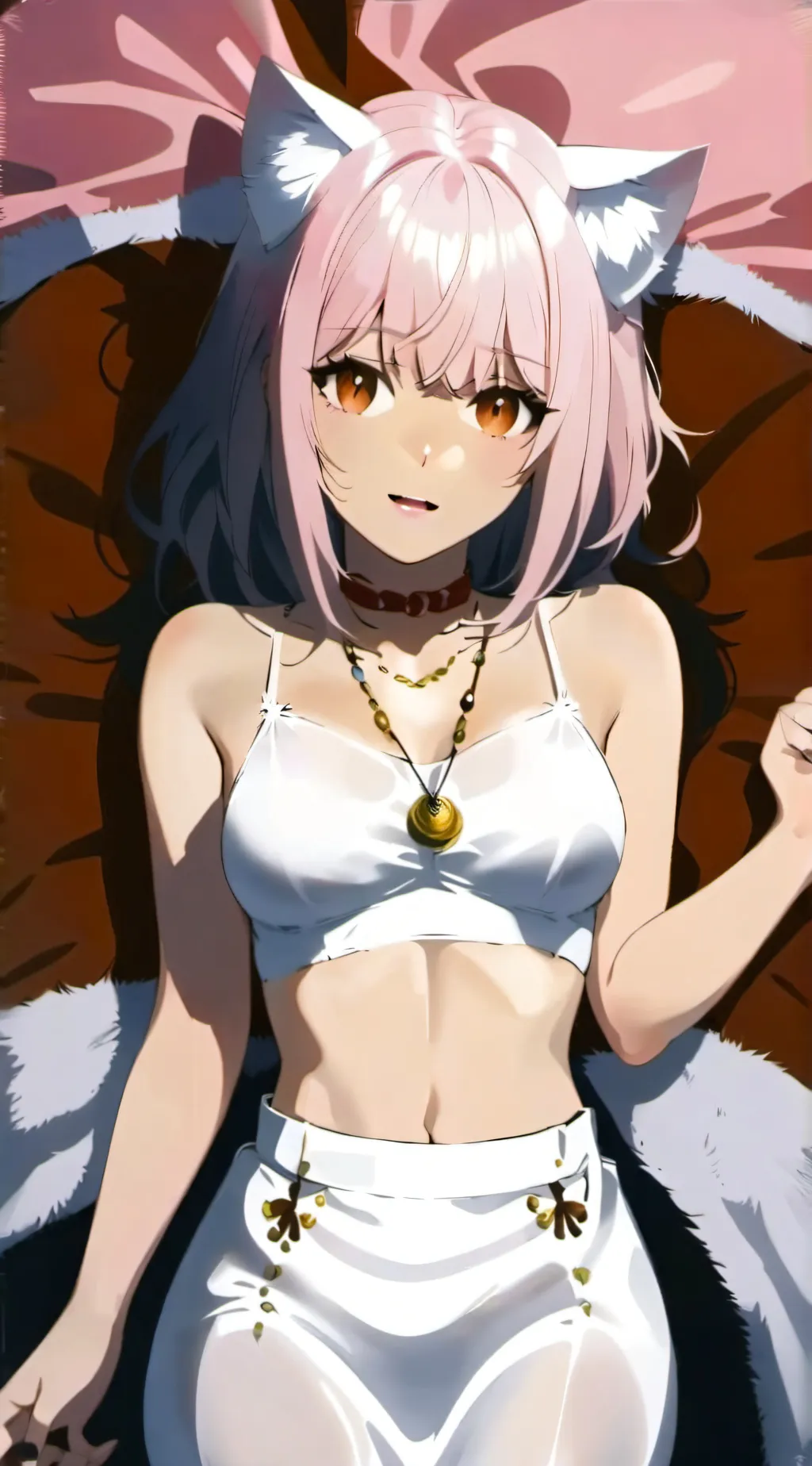 ai character: lily background