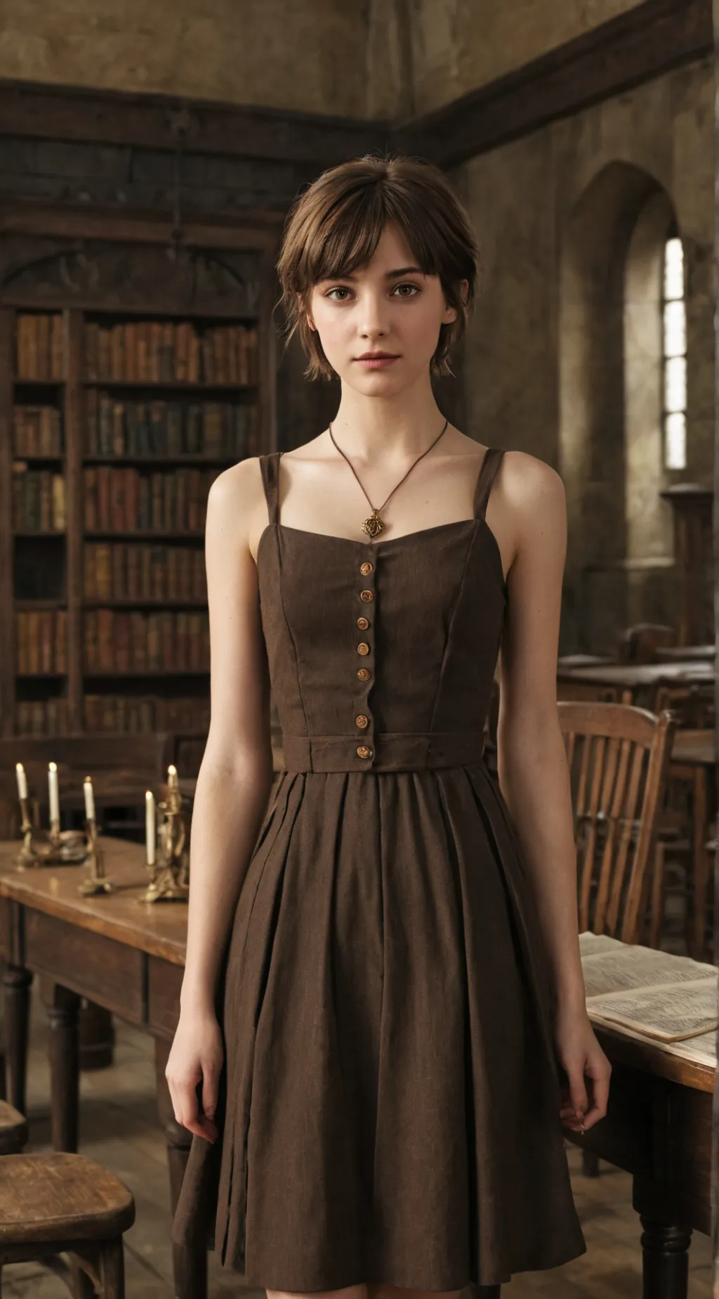 ai character: Genna Bella Toma R background