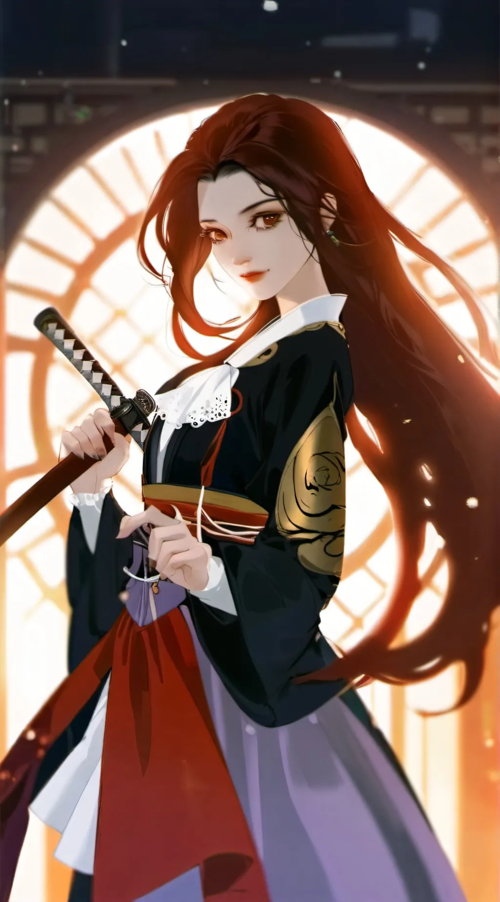 ai character: Kokushibo sistah background