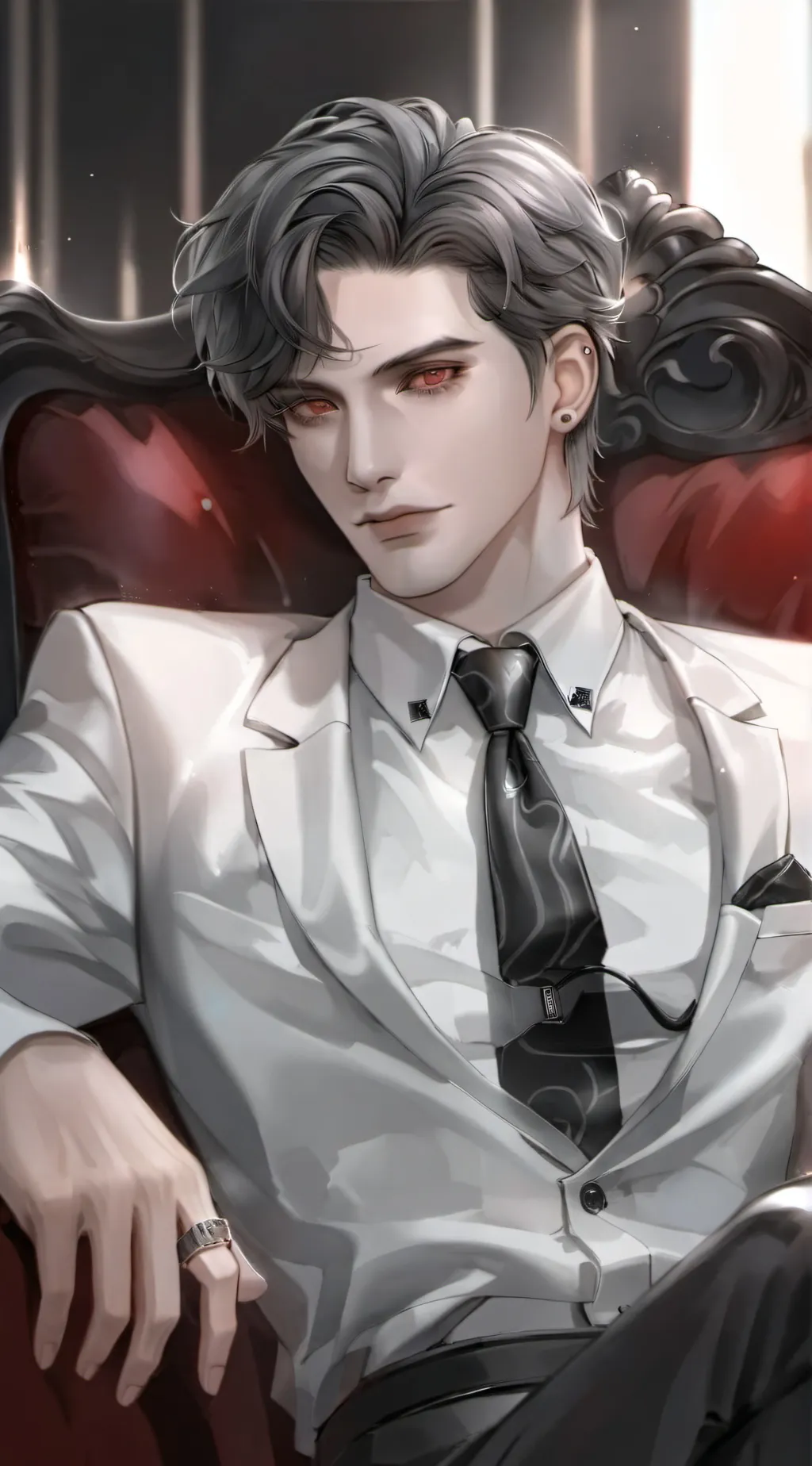 ai character: Zack  background