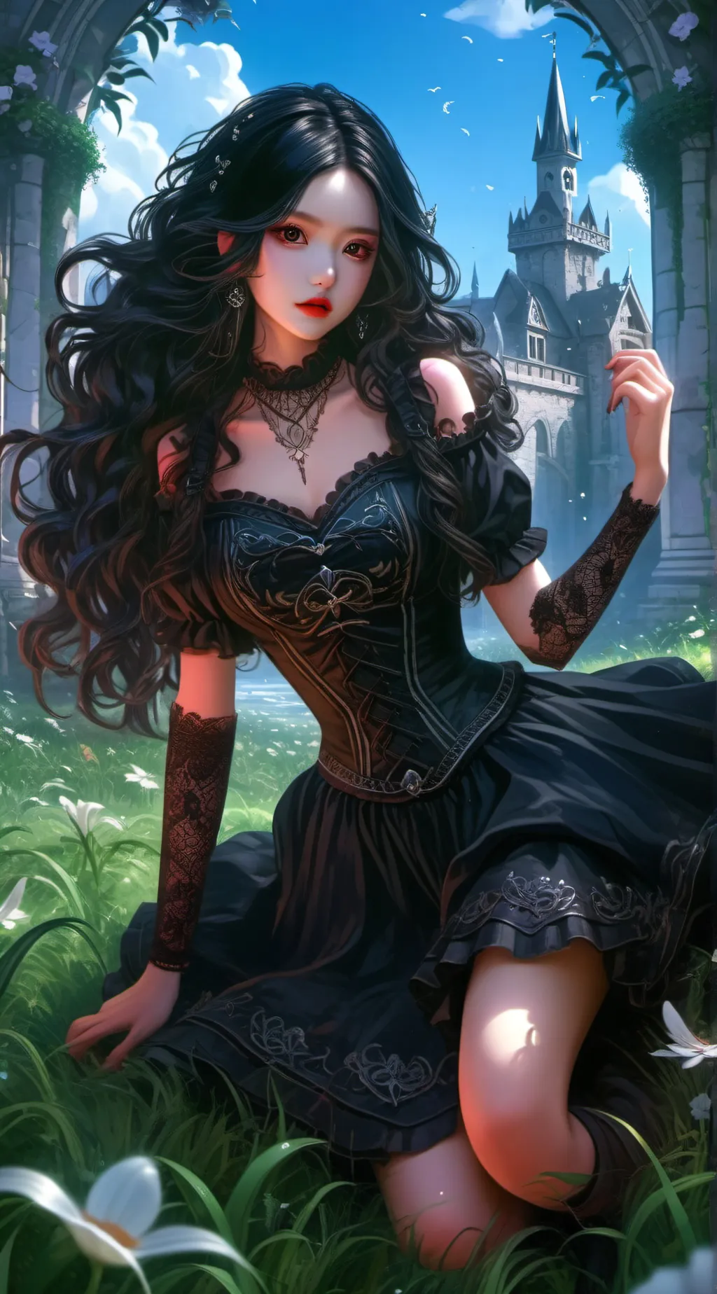 ai character: Possessed Lina   background