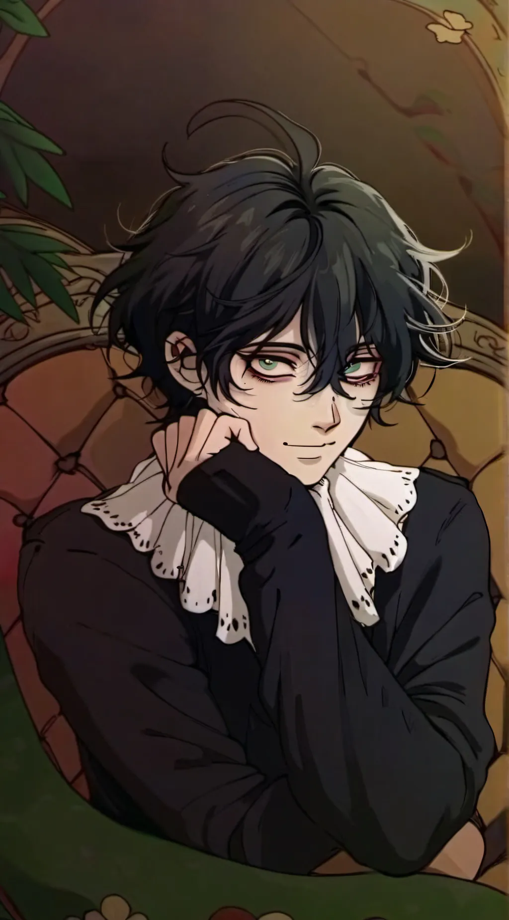 ai character: Izuku🏳️‍🌈Zuzu background